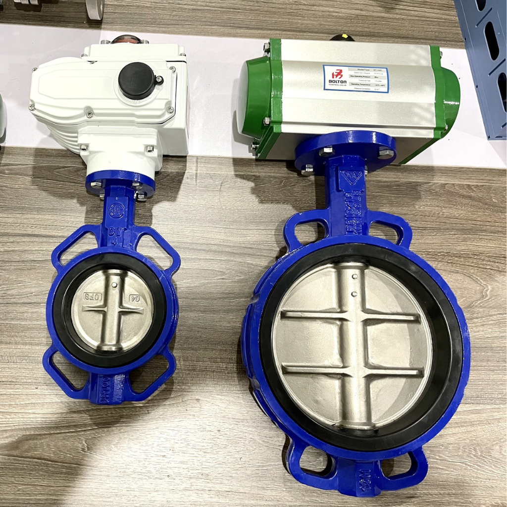 Van bướm điều khiển khí nén Samwoo