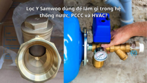 Lọc Y Samwoo dùng để làm gì trong hệ thống nước, PCCC và HVAC?