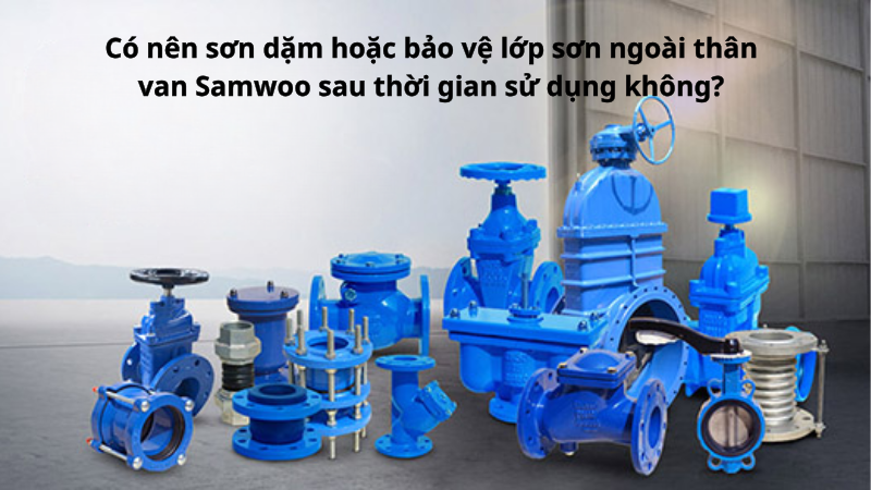 Có nên sơn dặm hoặc bảo vệ lớp sơn ngoài thân van Samwoo sau thời gian sử dụng không?