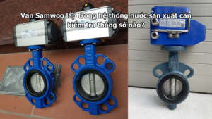 Van Samwoo lắp trong hệ thống nước sản xuất cần kiểm tra thông số nào?