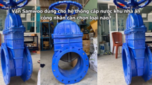 Van Samwoo dùng cho hệ thống cấp nước khu nhà ăn công nhân cần chọn loại nào?