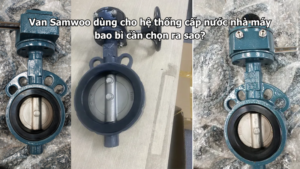 Van Samwoo dùng cho hệ thống cấp nước nhà máy bao bì cần chọn ra sao?